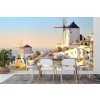 Santorini Sunset Greece Wallpaper Wall Mural