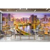 Miami USA City Skyline Wallpaper Wall Mural