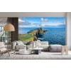 Neist Point Lighthouse Scottish Coast Wallpaper Wall Mural