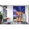 Brown Rex Wall Mural by Jerry Lofaro