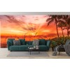 Bonita Beach Lovely Sunset Wall Mural by Melanie Viola