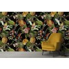 Deep Pineapple Jungle Wall Mural by Uta Naumann