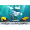 Beluga Pod Wall Mural by David Penfound