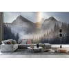 Riding Under Frozen Rainbow Wall Mural by James S. Chia
