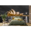 Sydney Opera House Night Wall Mural by Richard Silver