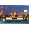 Houses of Parliament & London Eye Wall Mural by Peter Adams - Danita Delimont