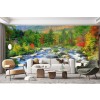 Waterfall in Adirondack Mountains Wall Mural by Jaynes Gallery - Danita Delimont