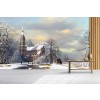 Winter Scene Wall Mural by Dominic Davison