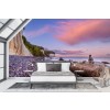 Baltic Sea Chalk Cliffs Sunset Wall Mural by Melanie Viola