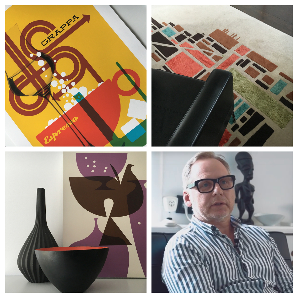 Poster San Francisco 69 Di Bo Lundberg - Wall Editions, 50x70 Cm, Carta Opaca 200g
