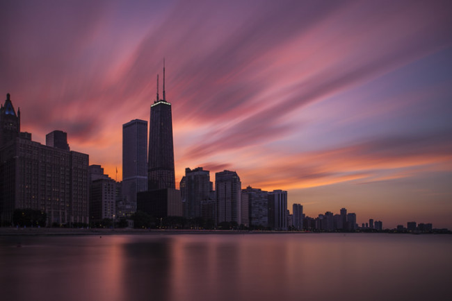 chicago wall mural